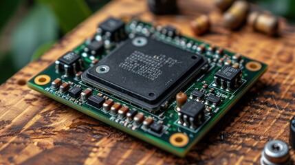 Poster - Close-up of a Circuit Board