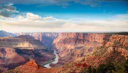 Wall Mural - travel poster great canyon landscape in the usa