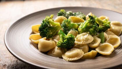 Wall Mural - delicious orecchiette with broccoli