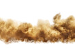 © Rawpixel.com - PNG Dynamic brown dust cloud explosion