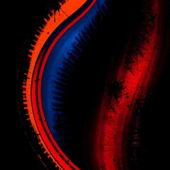Wall Mural - abstract red background