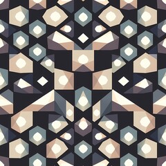 Wall Mural - seamless geometric pattern