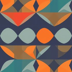 Poster - seamless geometric pattern