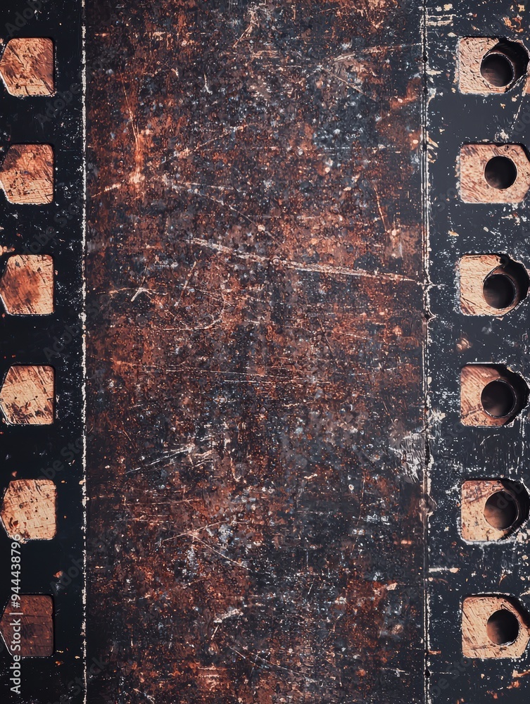 Ilustración de Stock Vintage Film Texture with Dust - High-Resolution ...