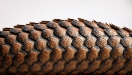 the scales of a pangolin smutsia temminckii