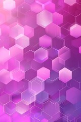 Purple Abstract Background Featuring Hexagons