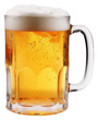 © Rawpixel.com - PNG Mug of beer with foam drink lager glass.