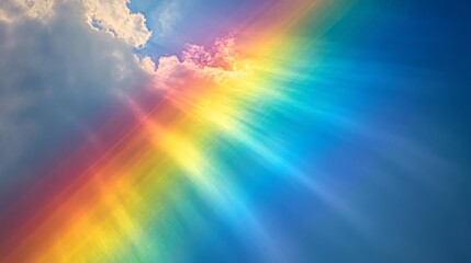 Canvas Print - Rainbow in the Sky