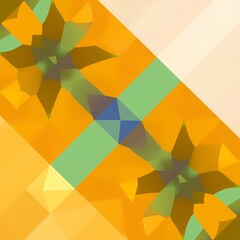 Sticker - abstract geometric background