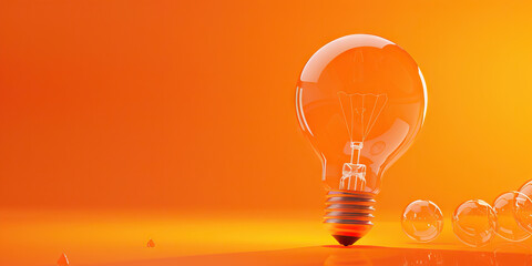 orange innovation drive: a bright orange hue stimulates creativity and fosters an environment of inn