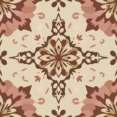 Sticker - floral pattern