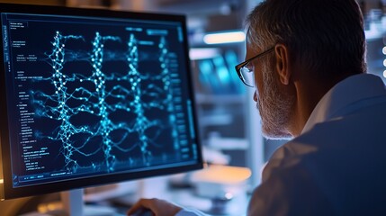 Poster - Diagnostic software for genetic research development, Development, Advancing medical knowledge 