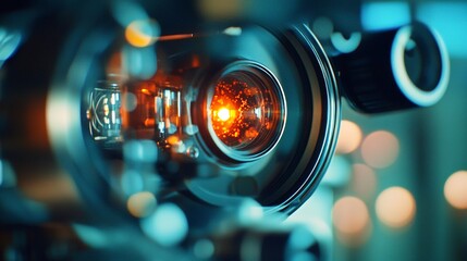Poster - Microscope lens microscope biotechnology magnification 