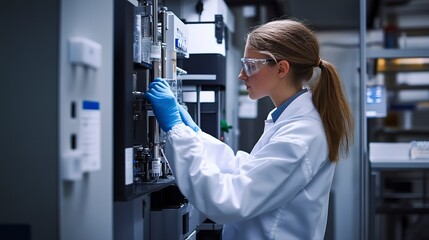 Poster - chromatograph chromatography liquid hplc high performance analysis assay biotechnology capillary che
