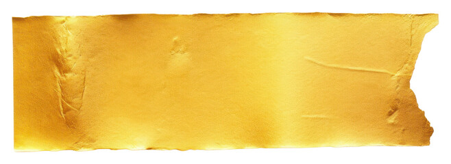 Poster - PNG  Gold adhesive strip backgrounds paper white background.