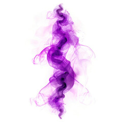 Sticker - PNG Abstract purple smoke art