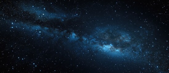 Aufkleber - Nightsky with Milky Way Lights in 3D Cartoon Rendering 0002