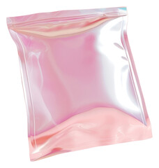 Canvas Print - PNG Pouch mockup petal pink pink background.