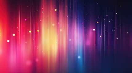 Poster - Abstract luminous backdrop featuring vibrant glowing lights Glossy graphic illustration in 2D style