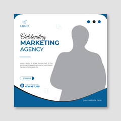 Poster - Corporate and business promotion social media post design template