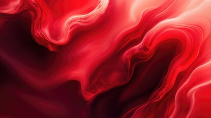 Poster - Abstract background with a vibrant red color palette