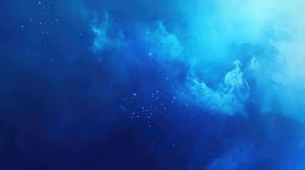 Poster - Cool gradient background in blue tones