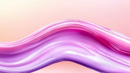 Wall Mural - A pink and purple wave with a pink and purple background