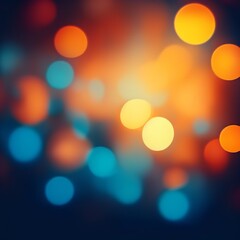 Wall Mural - abstract background with bokeh