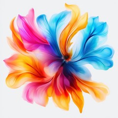 Poster - abstract flower background