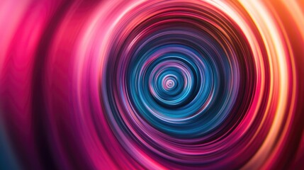 Poster - Abstract Background of Circular Radial Motion Blur