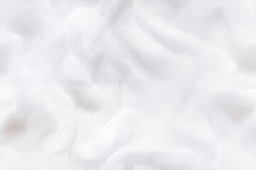 Soft, abstract background featuring smooth cotton batiste, flowing white textures. The image conveys a sense of calmness and serenity, ideal for use in design projects requiring a subtle backdrop.