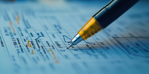 Leinwandbilder - a published research paper with highlighted key findings, graphs, and figures, symbolizing the culmination of scientific inquiry