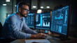 © Suriyo - Businessman using AI technology to analyze customer search data