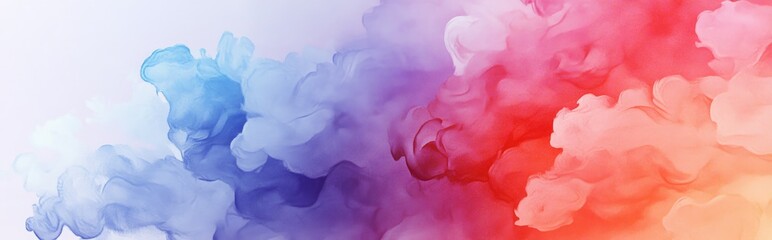 Abstract colorful background with a 3D cartoon rendering showcasing a watercolor illustration suitable for various uses