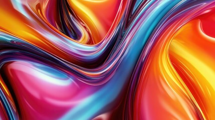 Poster - Abstract twisted shape pattern background ideal for retro design concepts in decoration wallpaper backdrops or presentations