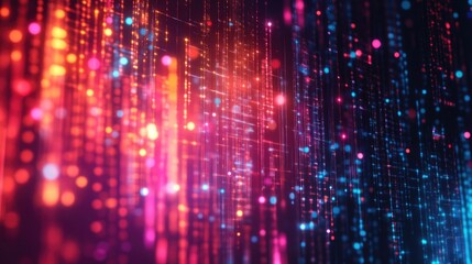 Poster - Abstract digital business backdrop