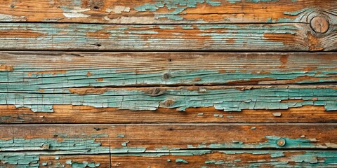 Cracked paint on weathered wood texture , weathered, vintage, distressed, rustic, background, peeling, old, decay, grunge, surface