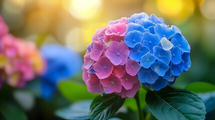 Canvas Print - a close up of a flower with a blurry background