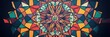 © Pascal - Abstract geometric mandala.