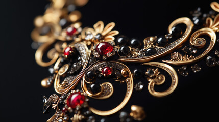 Baroque patterns in jewelry and accessories