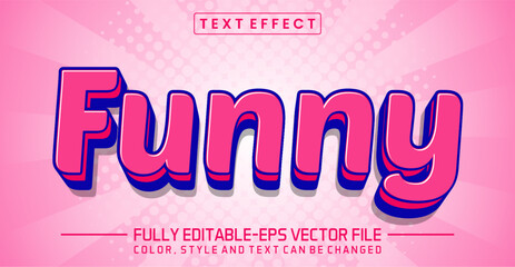Poster - Funny Text effect editable