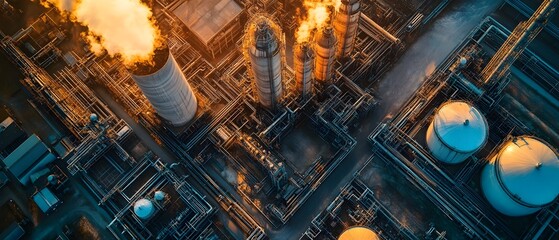 Poster - visualizing the efficient waste management strategies in refining and processes to minimize environm