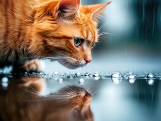 Poster - portrait of a cat