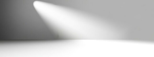 Poster - The simplicity of a white wide screen gradient's light blurred background makes this a beautiful contemporary backdrop design easy to make