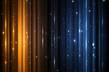 Poster - The background of this abstract technology background is a blue geometric shape