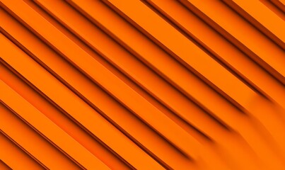 Poster - for posters, banners, landing pages, abstract minimal orange background with geometric creative and 