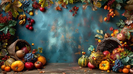 Thanksgiving and Harvest Festival background