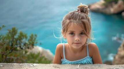 Young Girl by the Sea