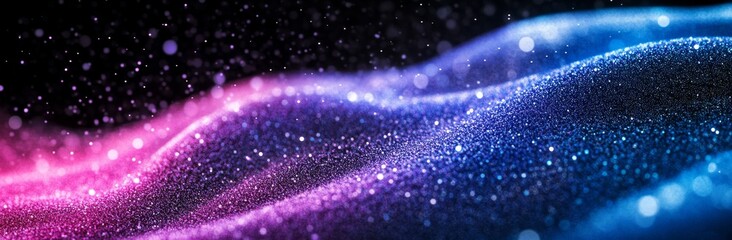 Poster - colorful neon wave background. 3d rendering of computer virtual reality.