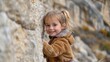 © Sandu - Happy Child Climbing Rocks